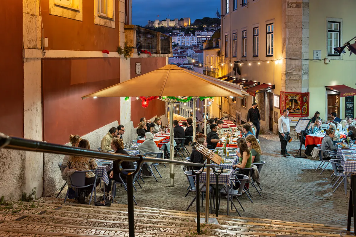 Best Restaurants with Terraces on Calçada do Duque in Lisbon